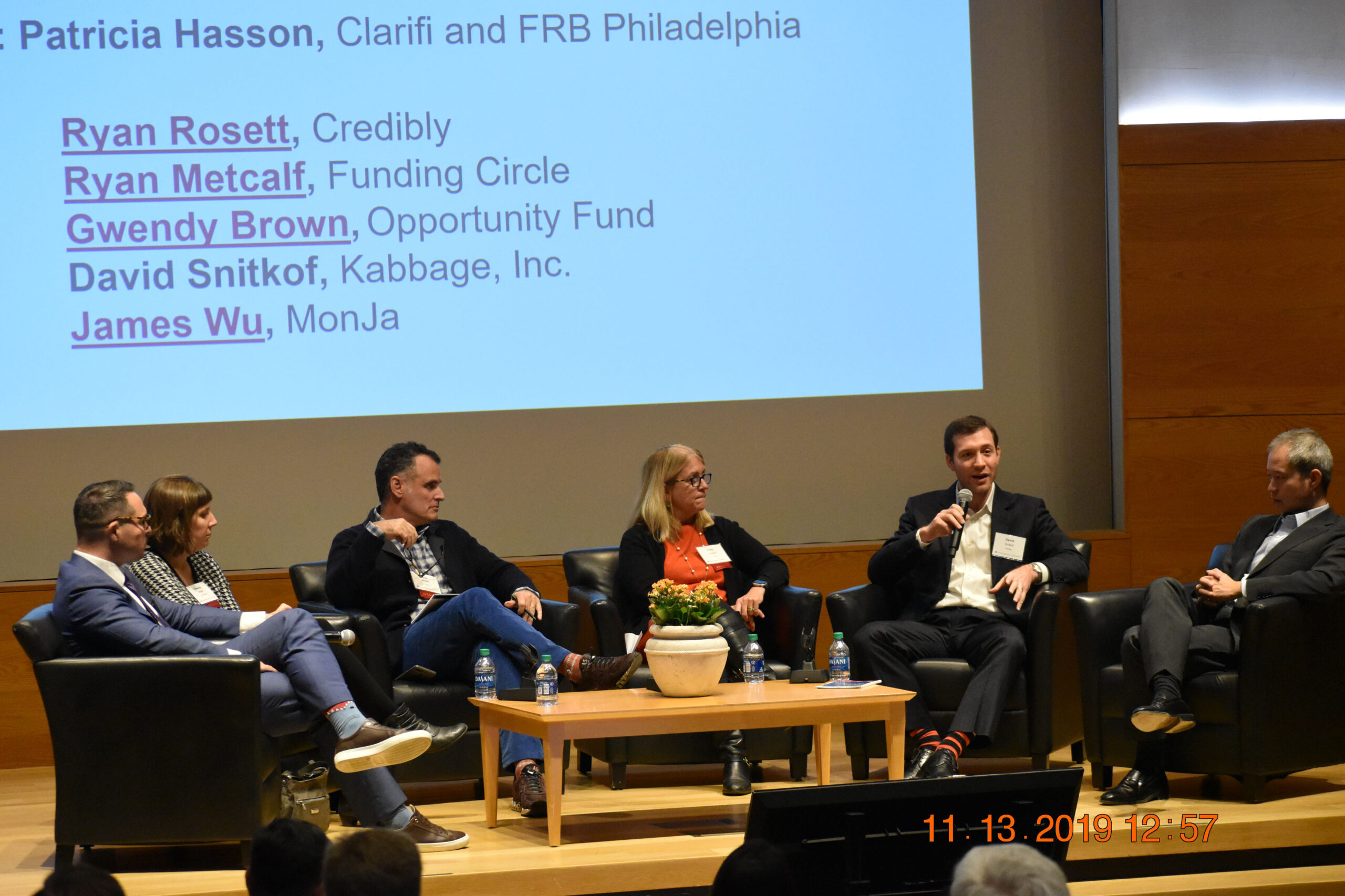 Panel with James Wu, MonJa, at The Federal Reserve Bank of Philadelphia: Third Annual Fintech Conference